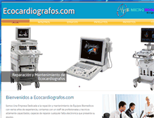 Tablet Screenshot of ecocardiografos.com